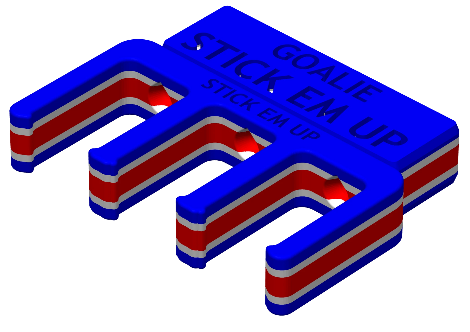 Goalie Bundle - Blue White Red