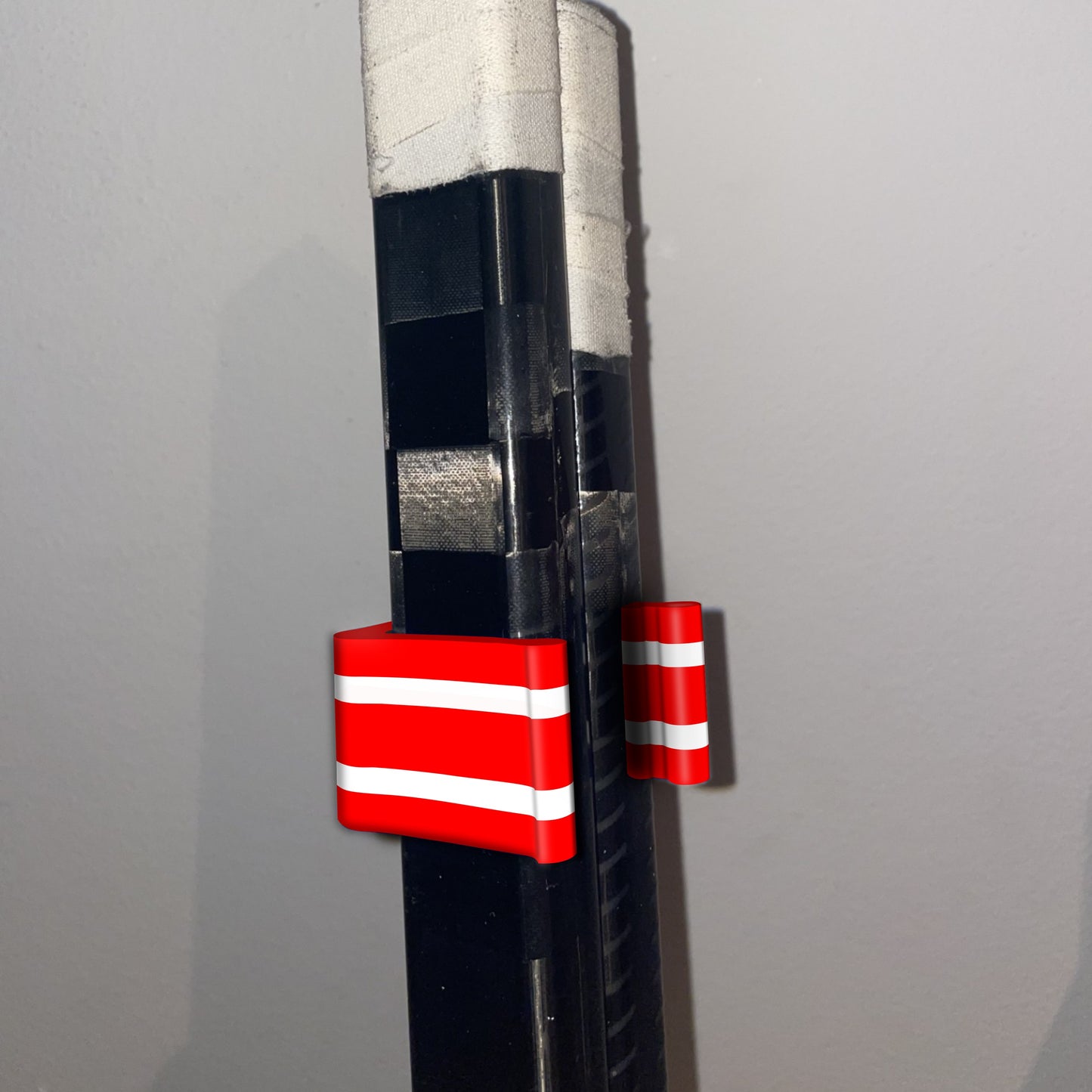 Stick Em Up™ Hockey Stick Clip - Portable - Tri-Color - INT/SR Compatible