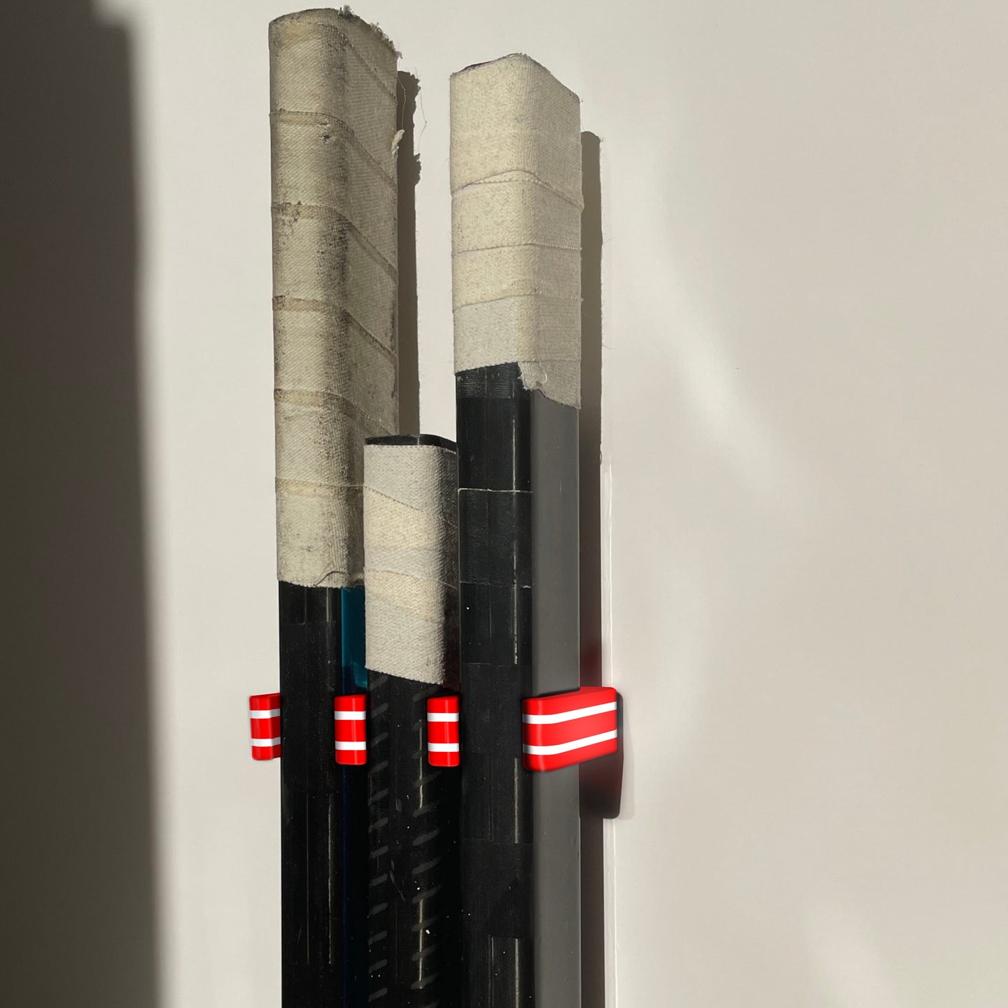 Stick Em Up™ Hockey Stick Display Mount – Tri-Color – 2-Piece System