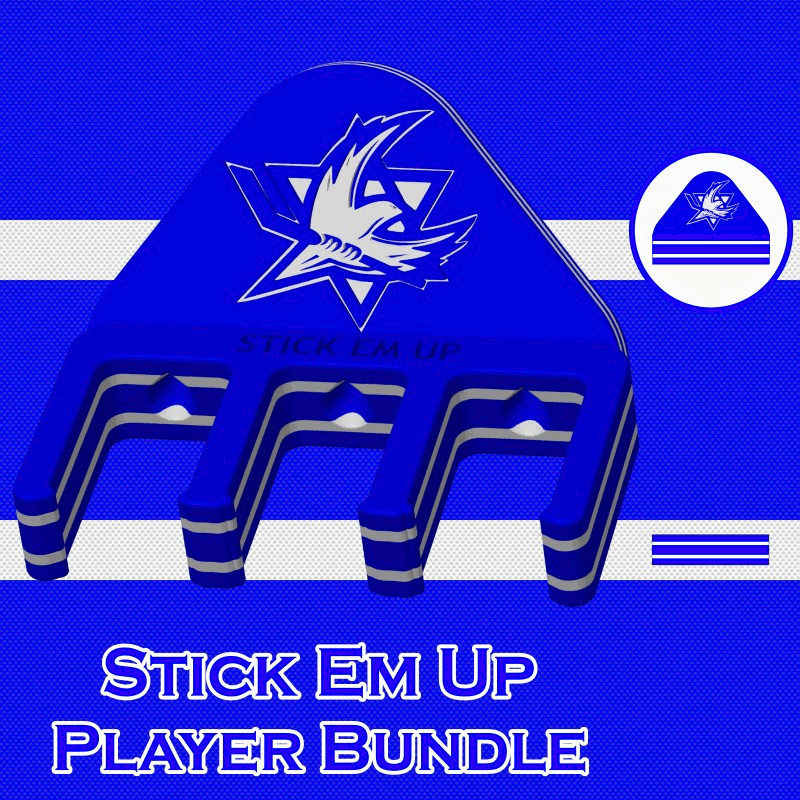 Israel National Team Stick Em Up GIF - Player Bundle - Blue White Blue
