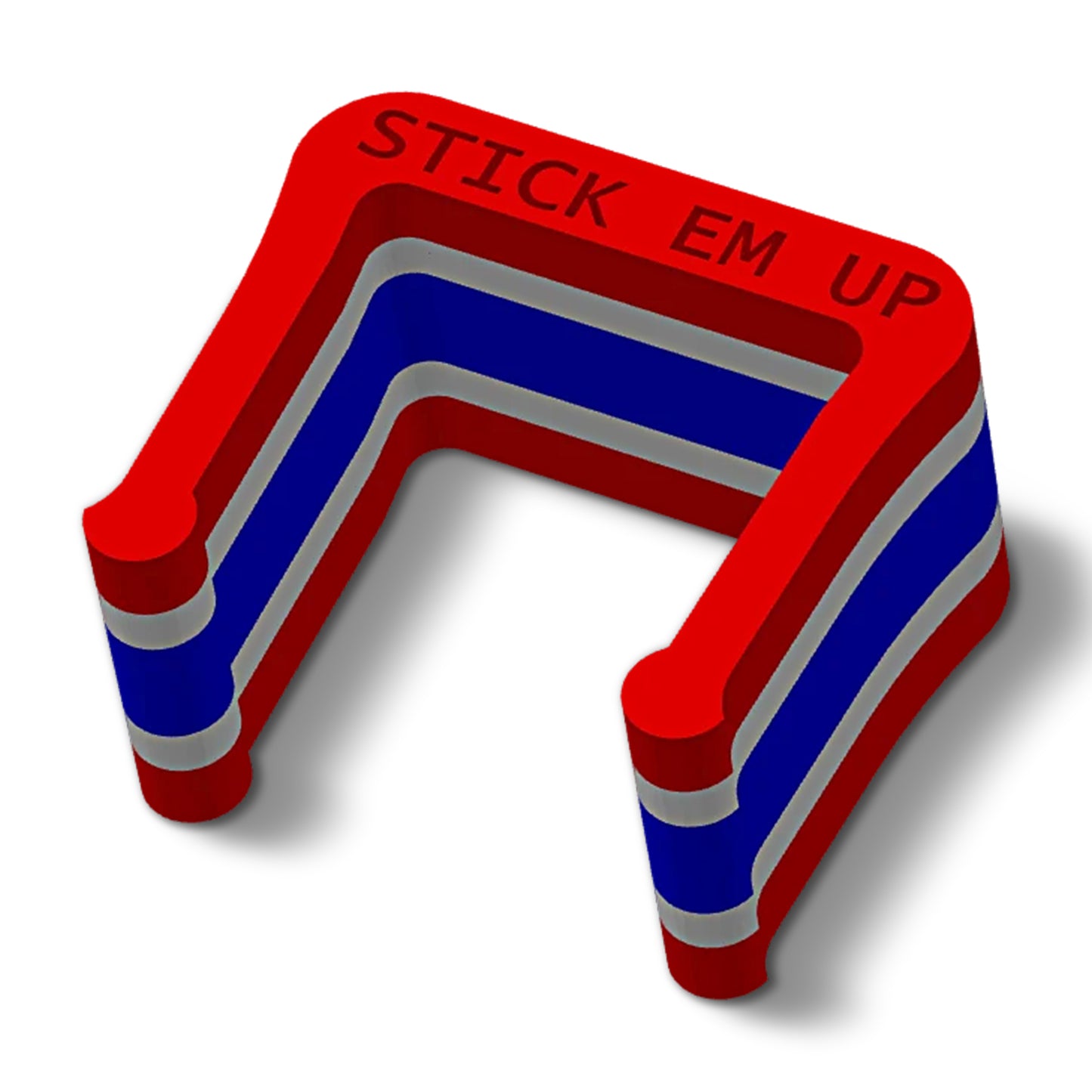 Stick Em Up™ Hockey Stick Clip - Portable - Tri-Color - INT/SR Compatible