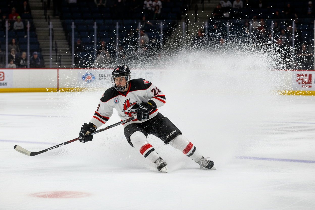 Stick Em Up Hockey Collection - Canada Theme - Black White Red