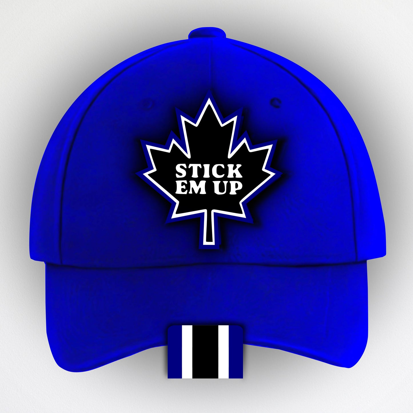 Guelph PowerPlay - Stick Em Up™ Cap Butler™ – Collector Cap Display – Tri-Color
