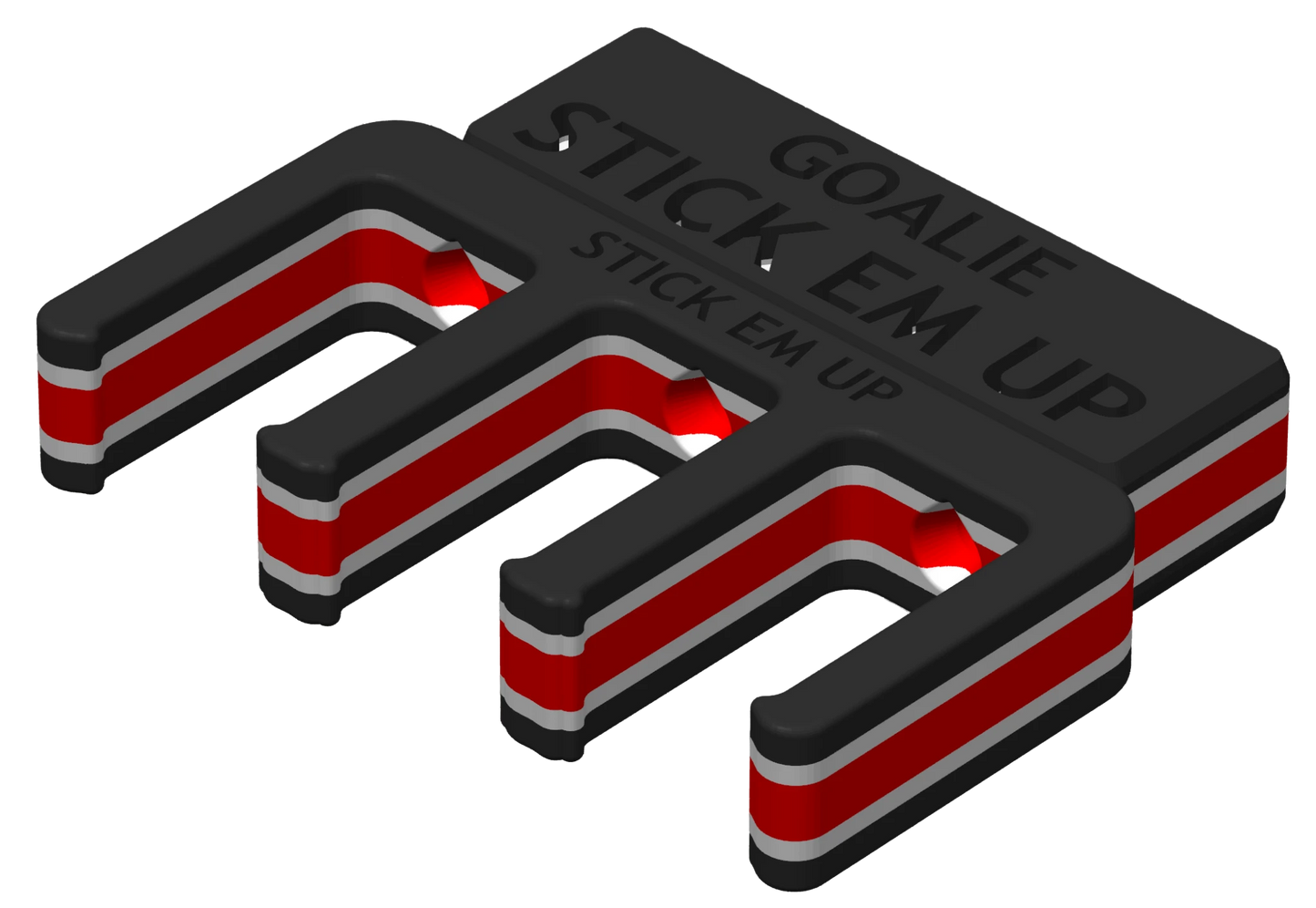 Goalie Bundle - Black White Red