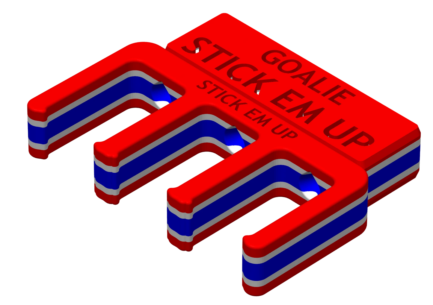 Goalie Bundle - Red White Blue