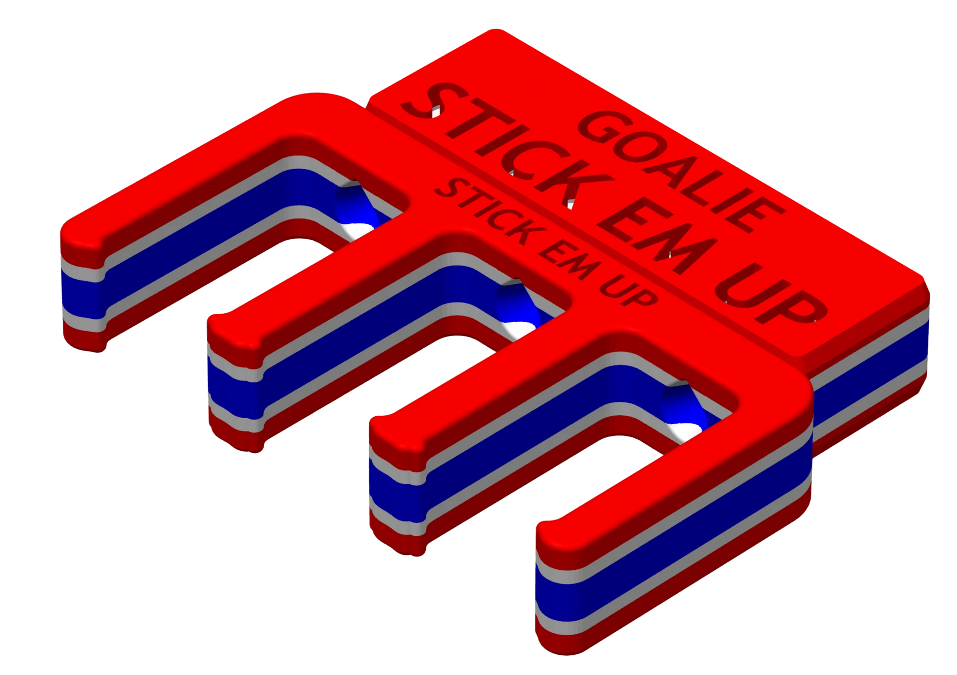 Goalie Bundle - Red White Blue