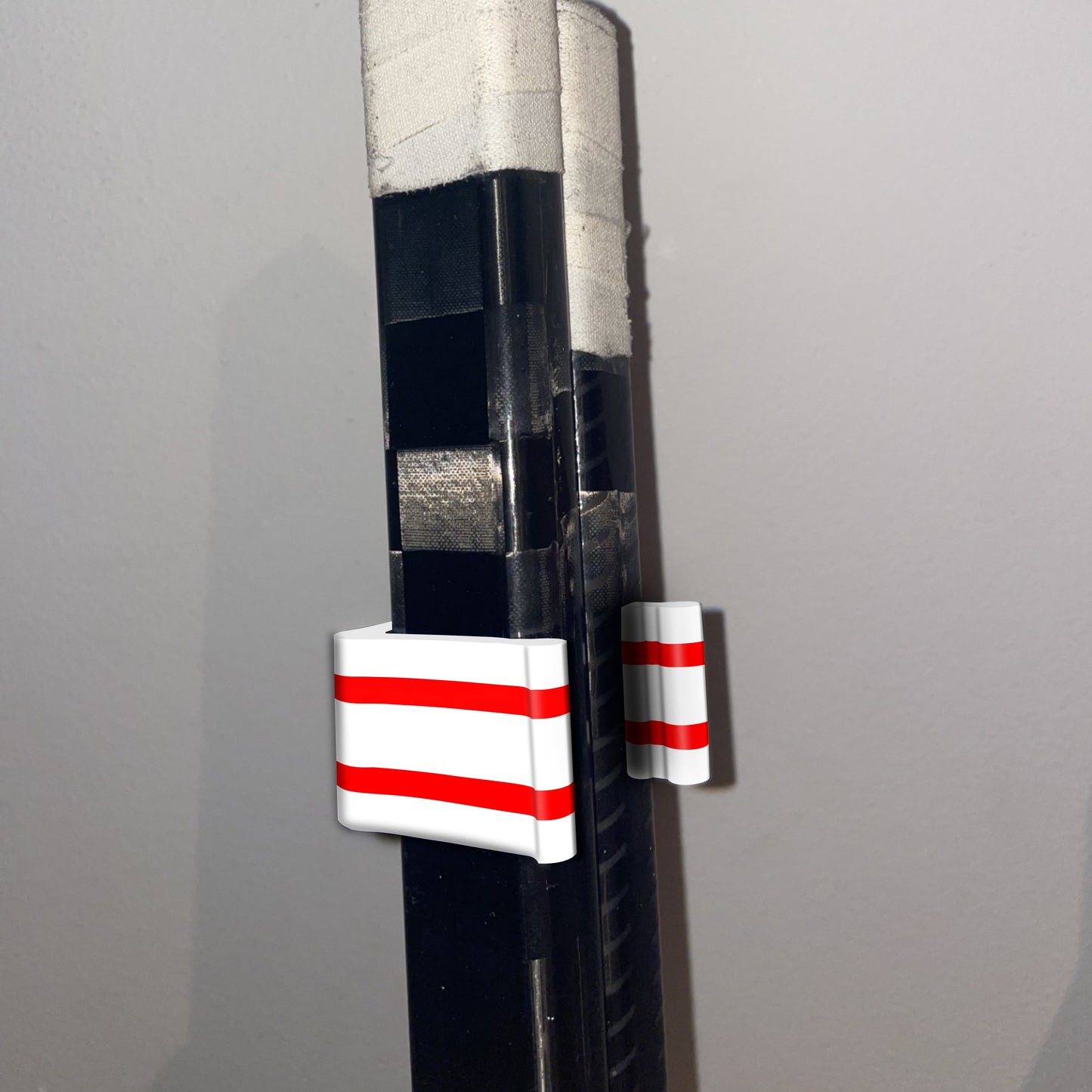 Stick Em Up™ Hockey Stick Clip - Portable - Tri-Color - INT/SR Compatible - Holiday Edition