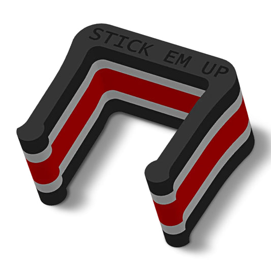Stick Em Up™ Hockey Stick Clip - Portable - Tri-Color - INT/SR Compatible