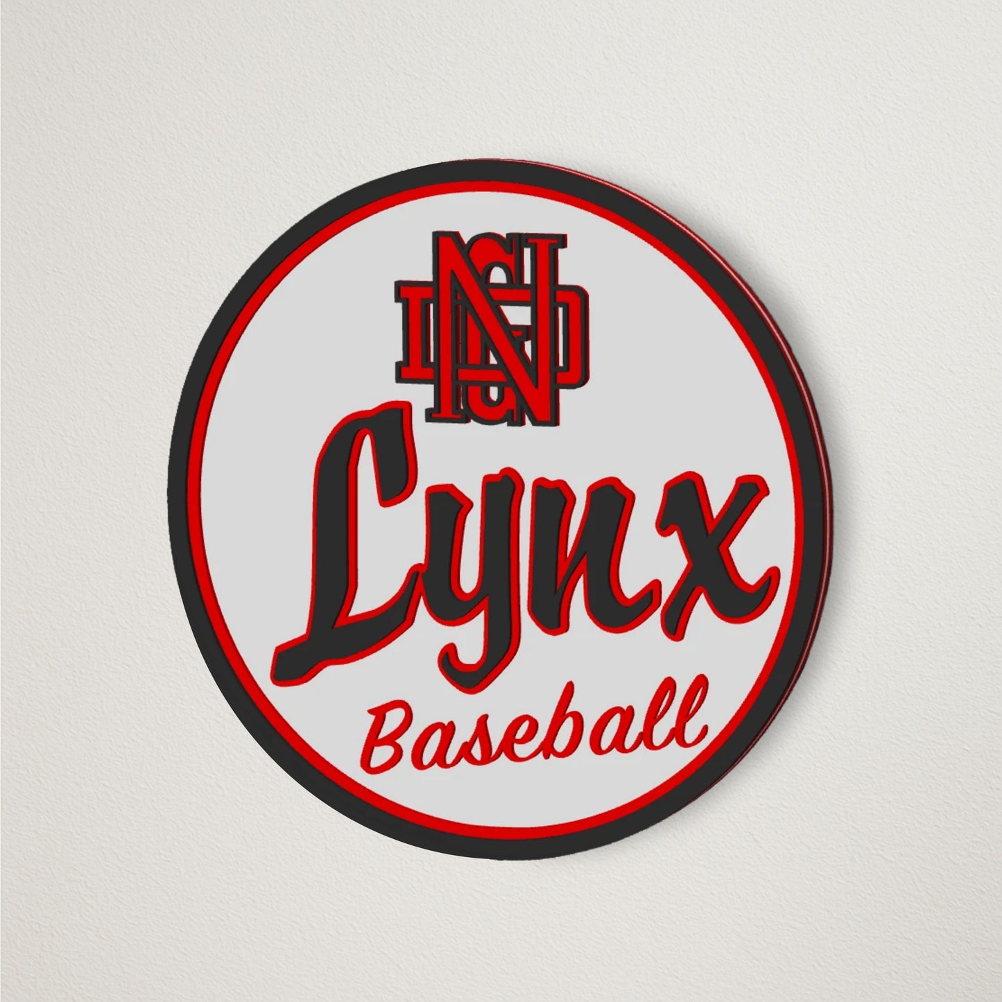 NDG Baseball Stick Em Up™ Triple Bat Holder Bundle – Wall-Mounted – Tri-Color