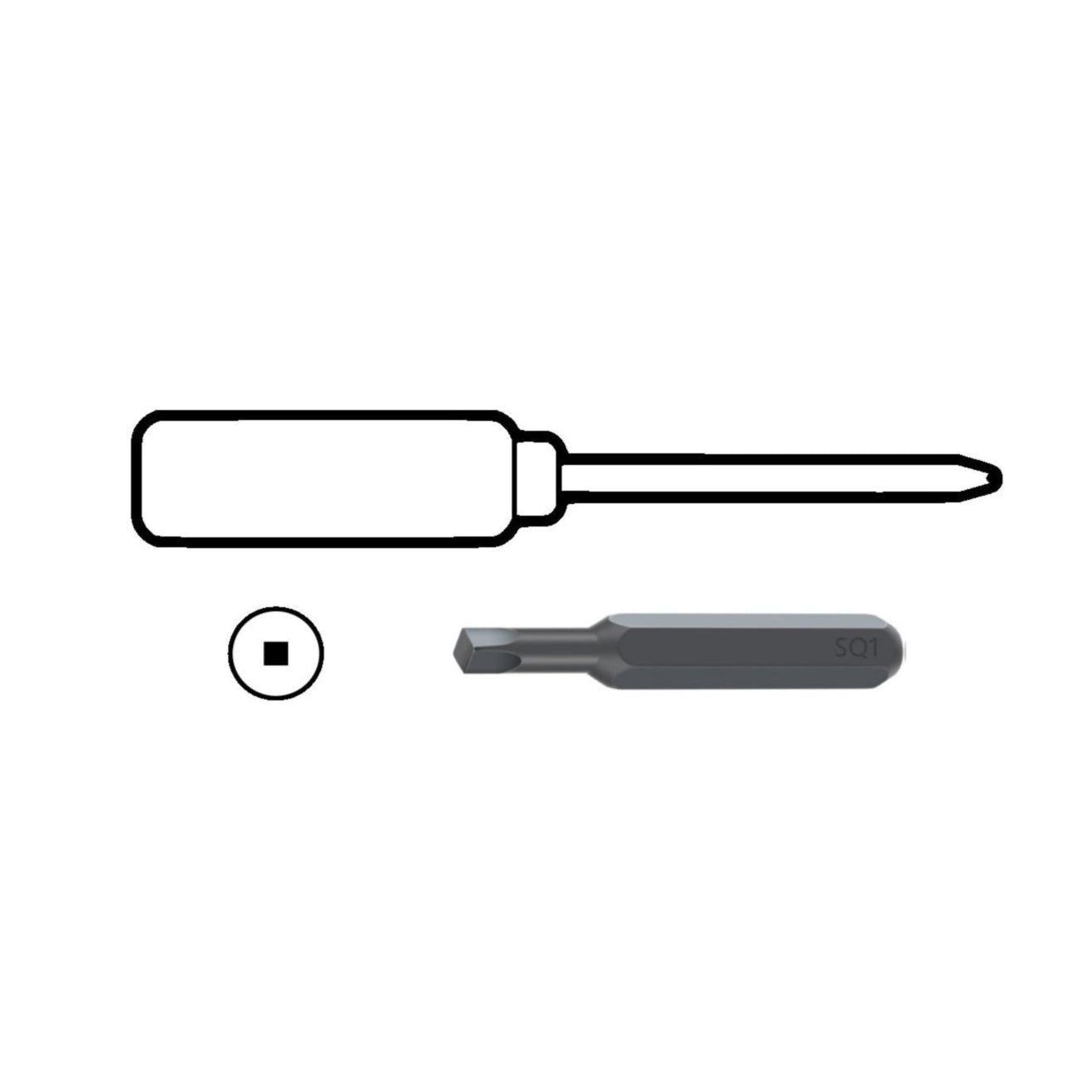 Screw Driver & Screw Head